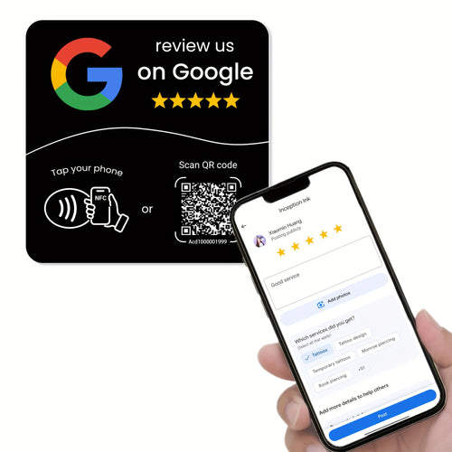 Google Review Card NFC